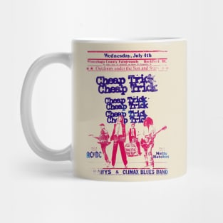 cheap trick tour graphic Mug